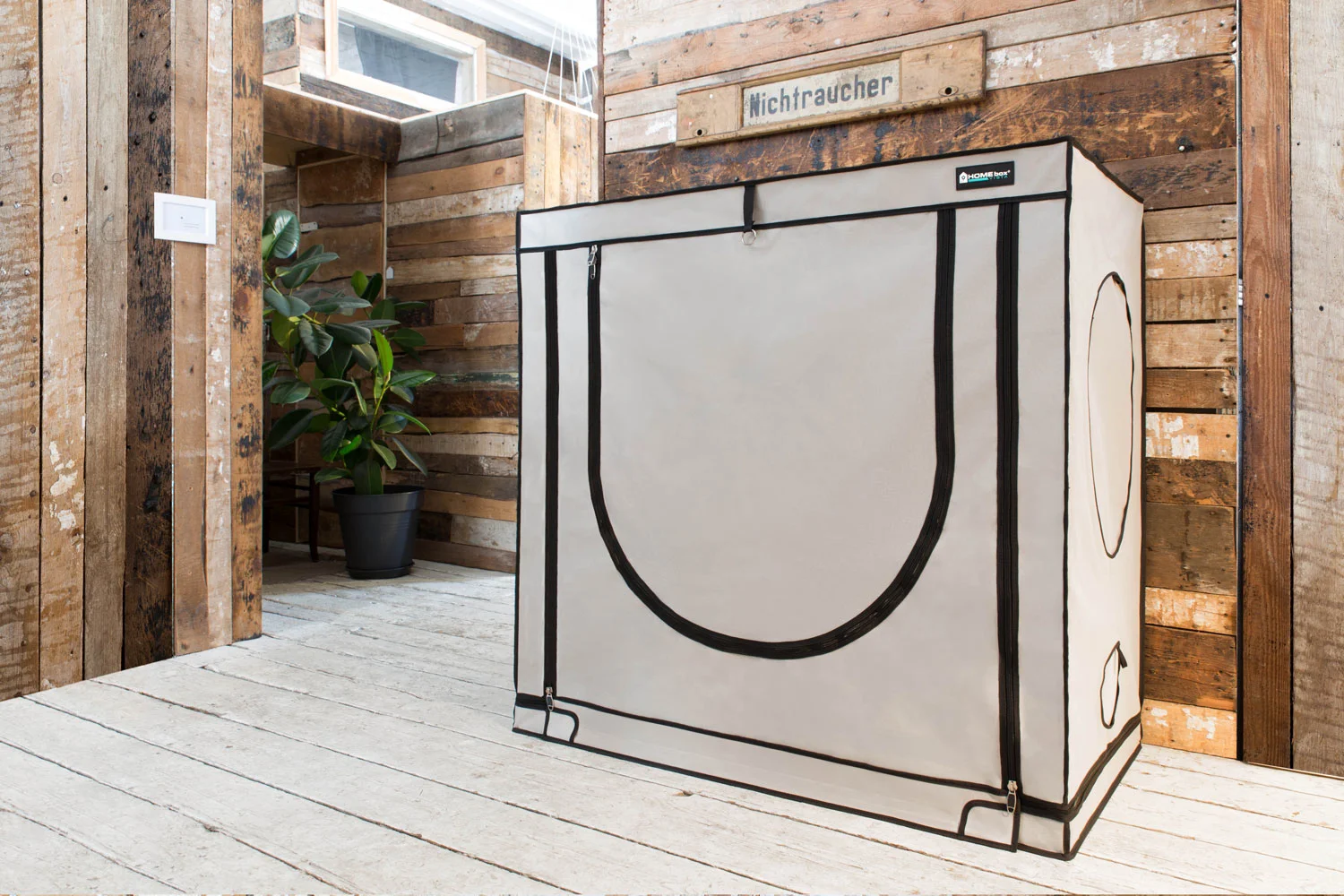 HOMEbox Vista Medium im Wohnbereich 2 HOMEbox Vista Ambient Medium PAR+ 125x65x120cm 2,4qm Details 4