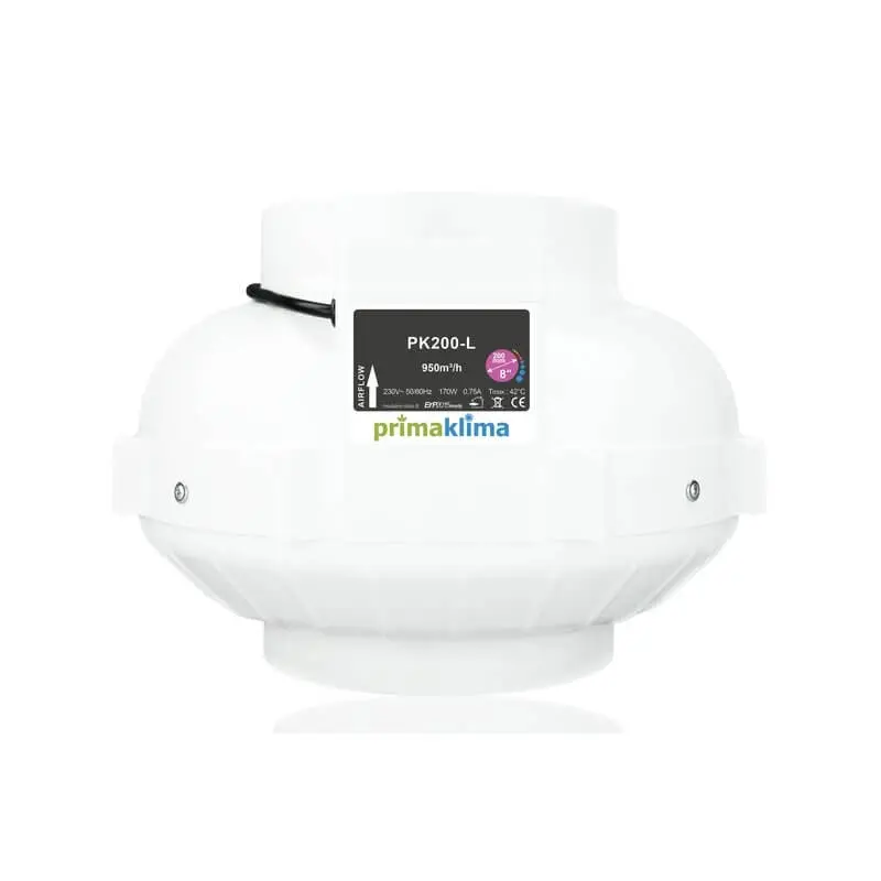 Prima Klima I Speed radial Ventilator 200L 950m³/h