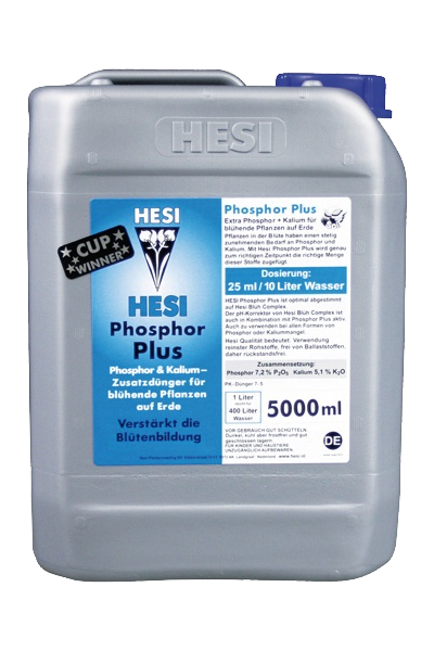 Hesi Phosphor Plus 5L (Blüte/Erde)
