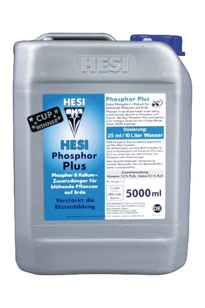 Hesi Phosphor Plus 5L (Blüte/Erde)