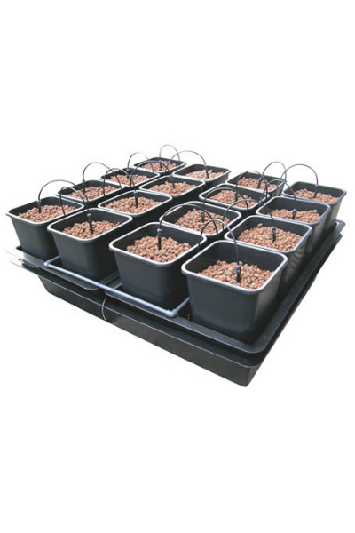 Nutriculture Wilma XXL 16 Hydrosystem 16 x 11L 115x115x20cm