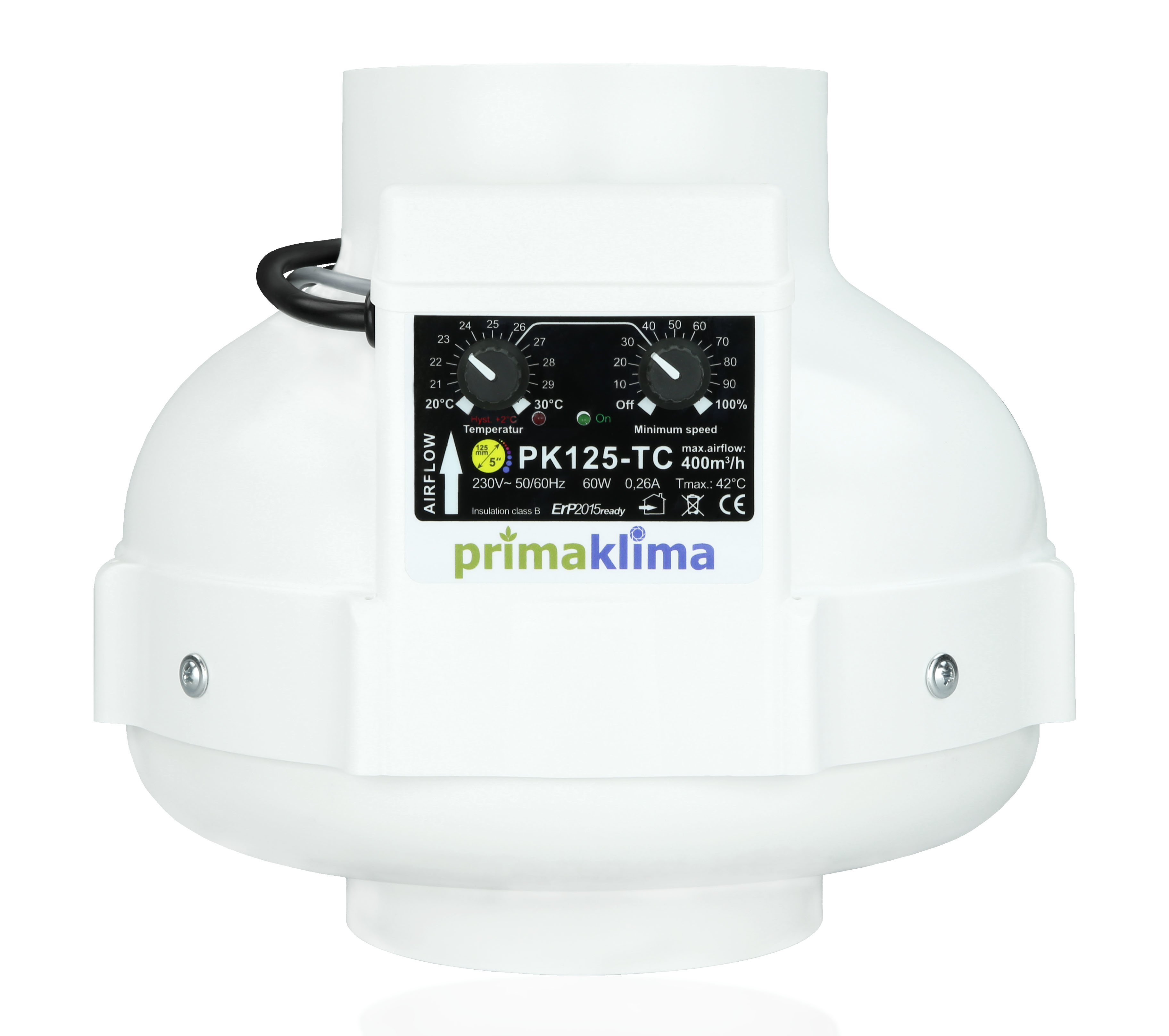 Prima Klima Rohrventilator PK 125 TC