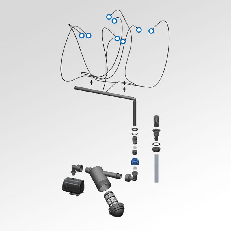 growTOOL growSYSTEM 0.6 Bewässerungsset ohne Tank 