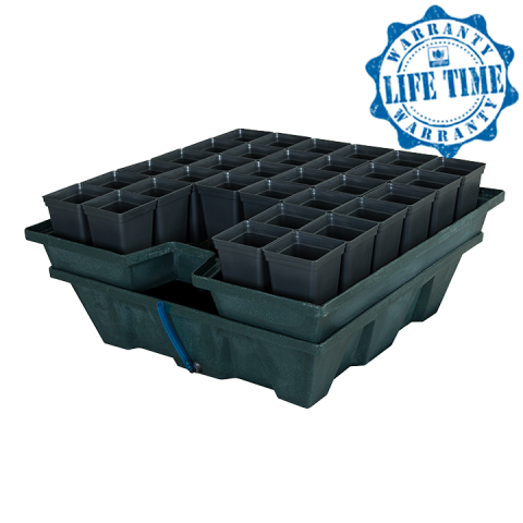 T.A. GHE EBB-GROW System 95x95x36cm 100L Details 1