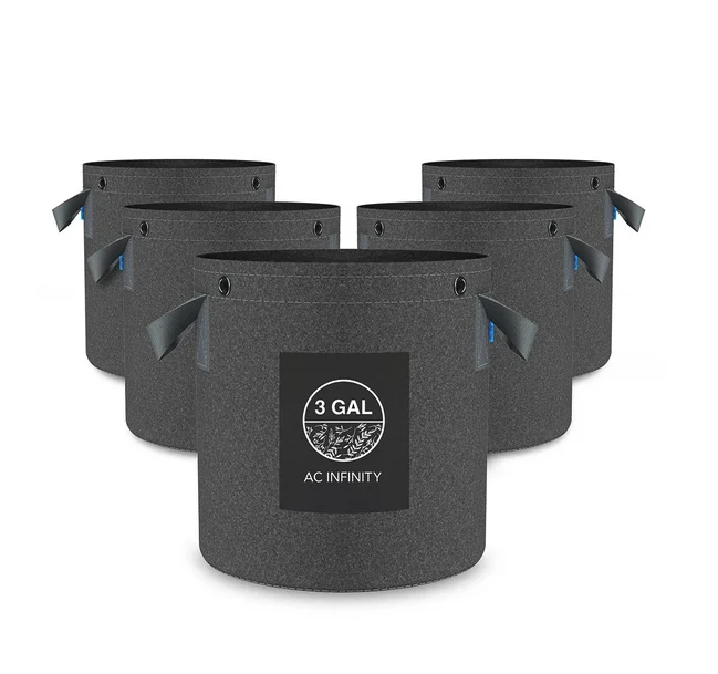 AC Infinity wiederverwendbare Stofftöpfe 11L 5er-Pack
