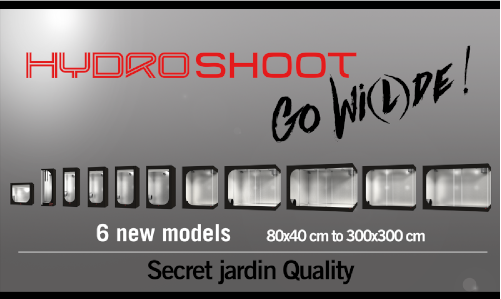 Secret Jardin Hydro Shoot HS120 R2.00 120x120x200cm