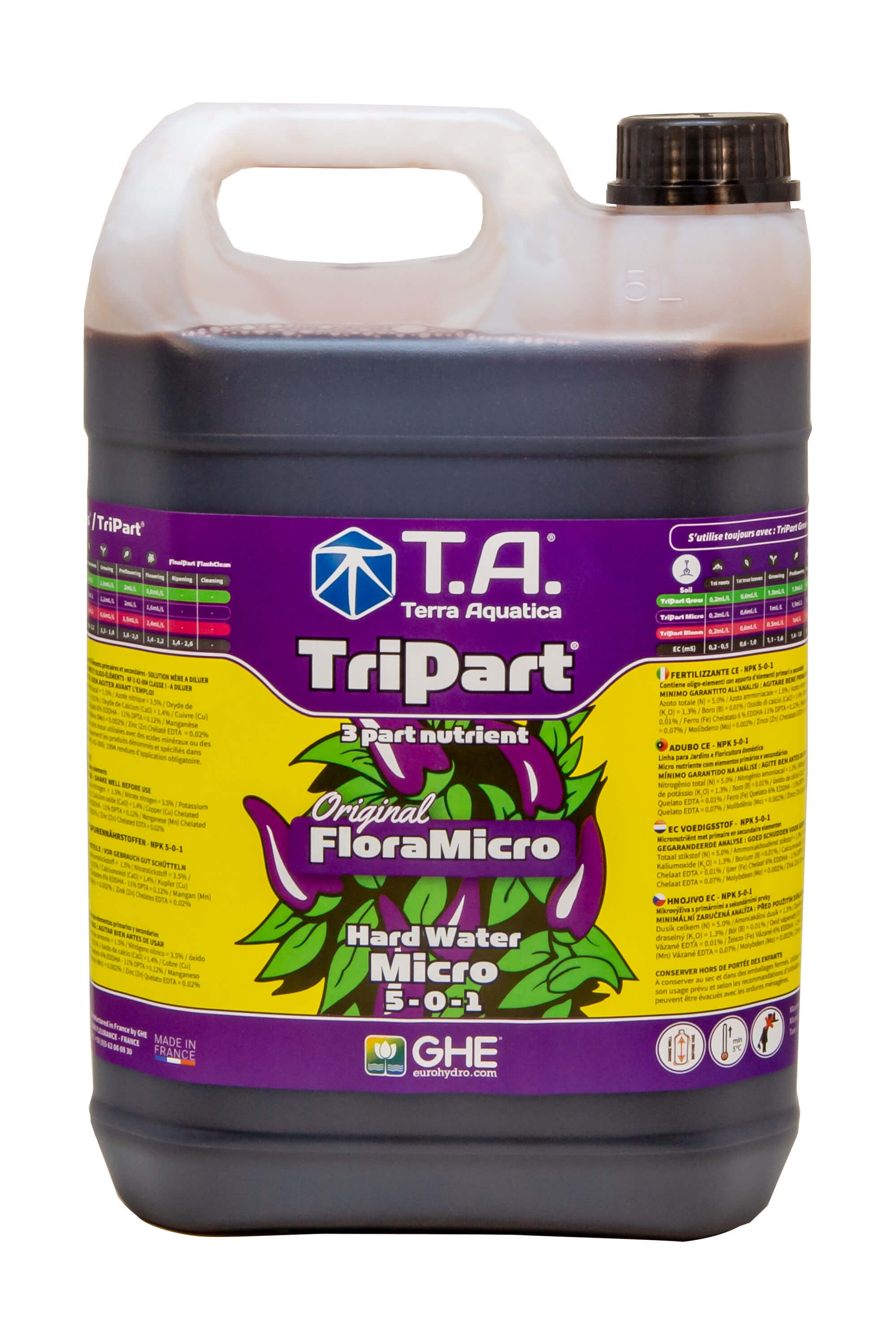T.A. TriPart Micro HardWater 5L für hartes Wasser