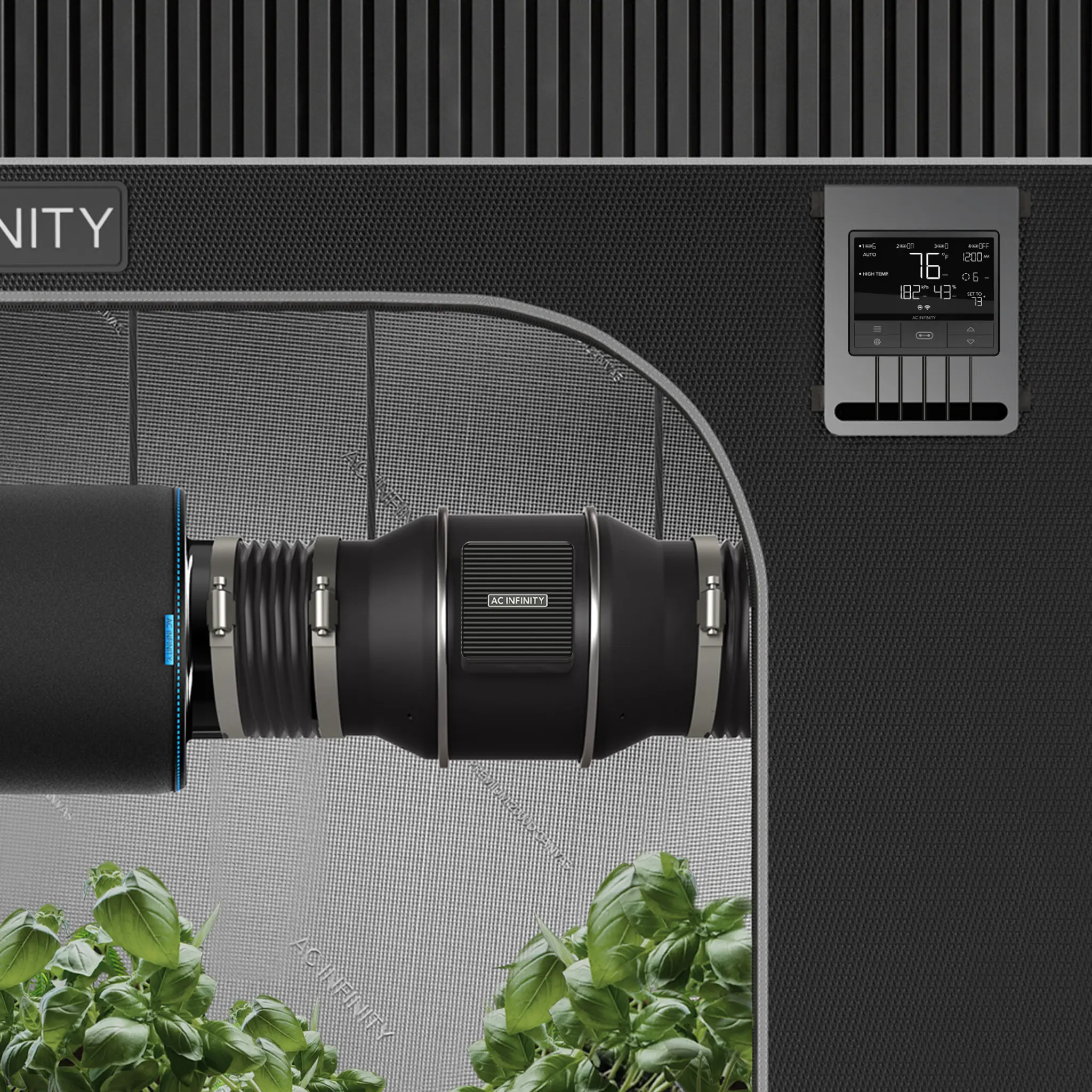 AC Infinity Luftfilter-Set PRO 200mm Details 6