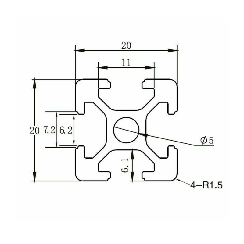 GrowlightSystems System-Schiene TentyPro Details 1
