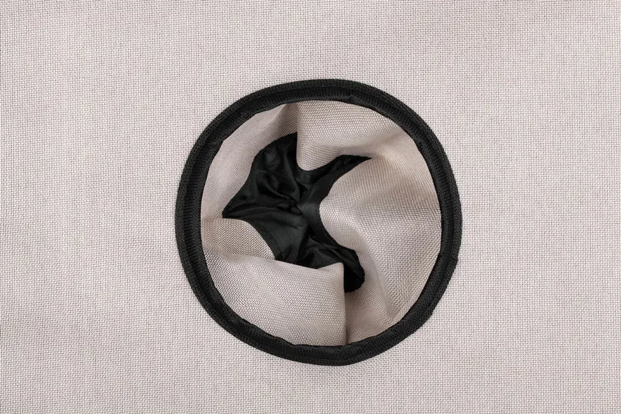 HOMEbox Lüftungsanschluss von ausen HOMEbox Ambient Q80+ PAR+ 0,8x0,8x1,8m 0,64qm Details 3