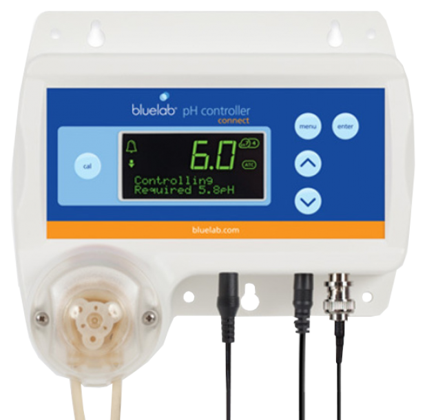 BlueLab pH-Controller Connect Monitor mit Dosierpumpe