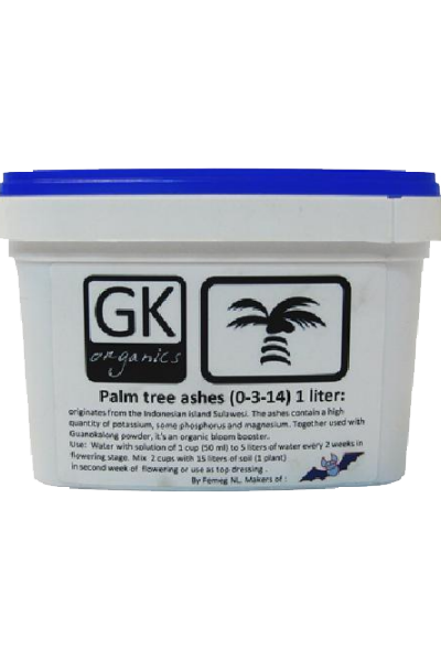 GK-Organics® Palm Tree Ash, Palmenasche 1L