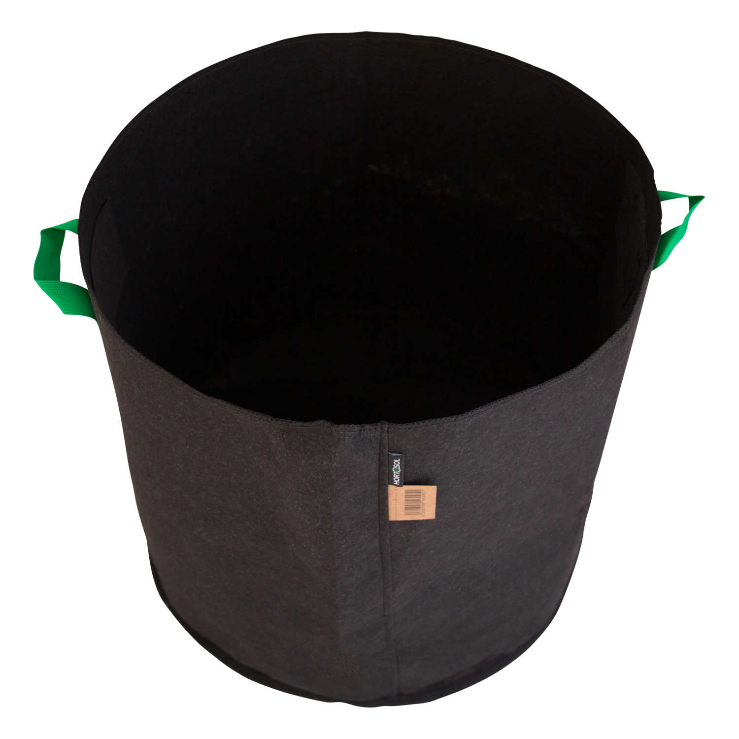 Hortosol Pflanztopf aus Stoff schwarz 50x52cm 100L