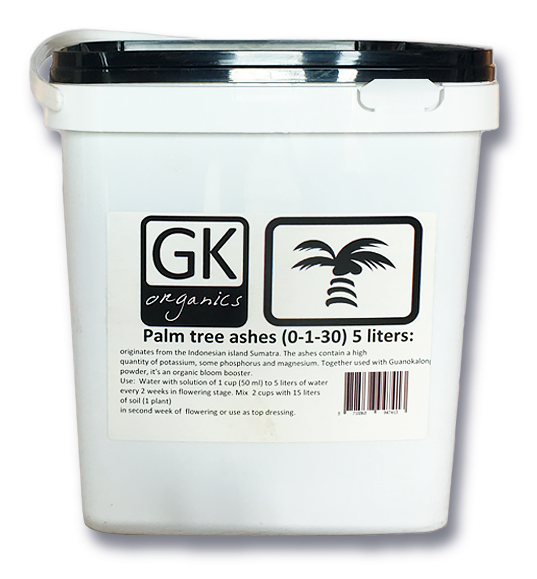 GK-Organics® Palm Tree Ash, Palmenasche 5L
