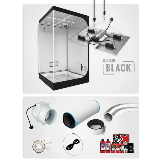 LUMii Black Blade 400W LED Starterkit