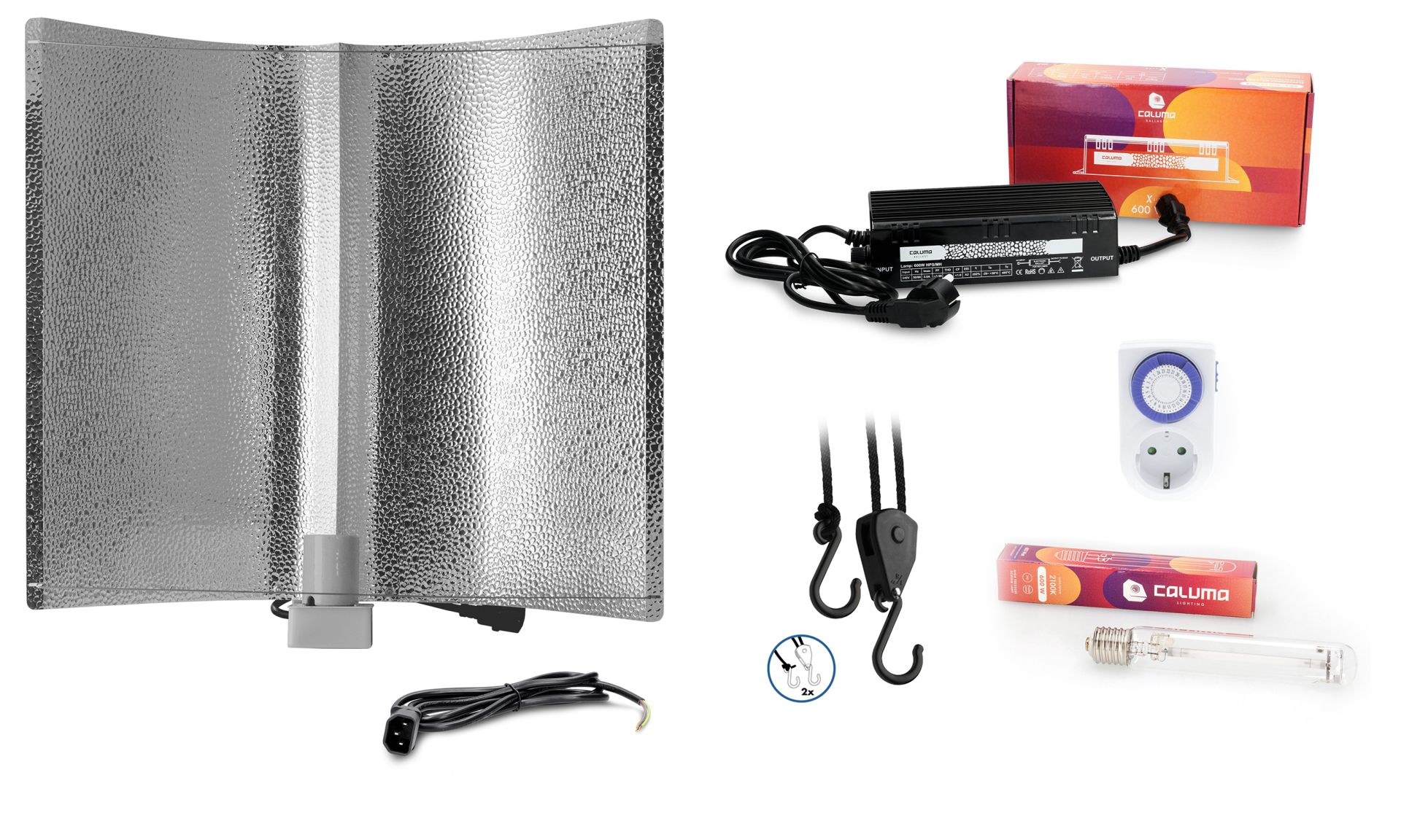 Caluma X-Lite und Flex mit Zubehör