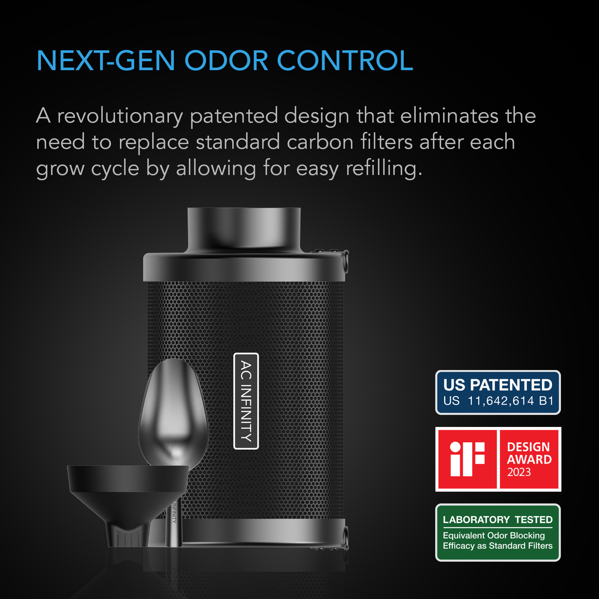 Advance Grow Zelt-System PRO 120x120x200cm 500W 6-Pflanzen-Set Details 4