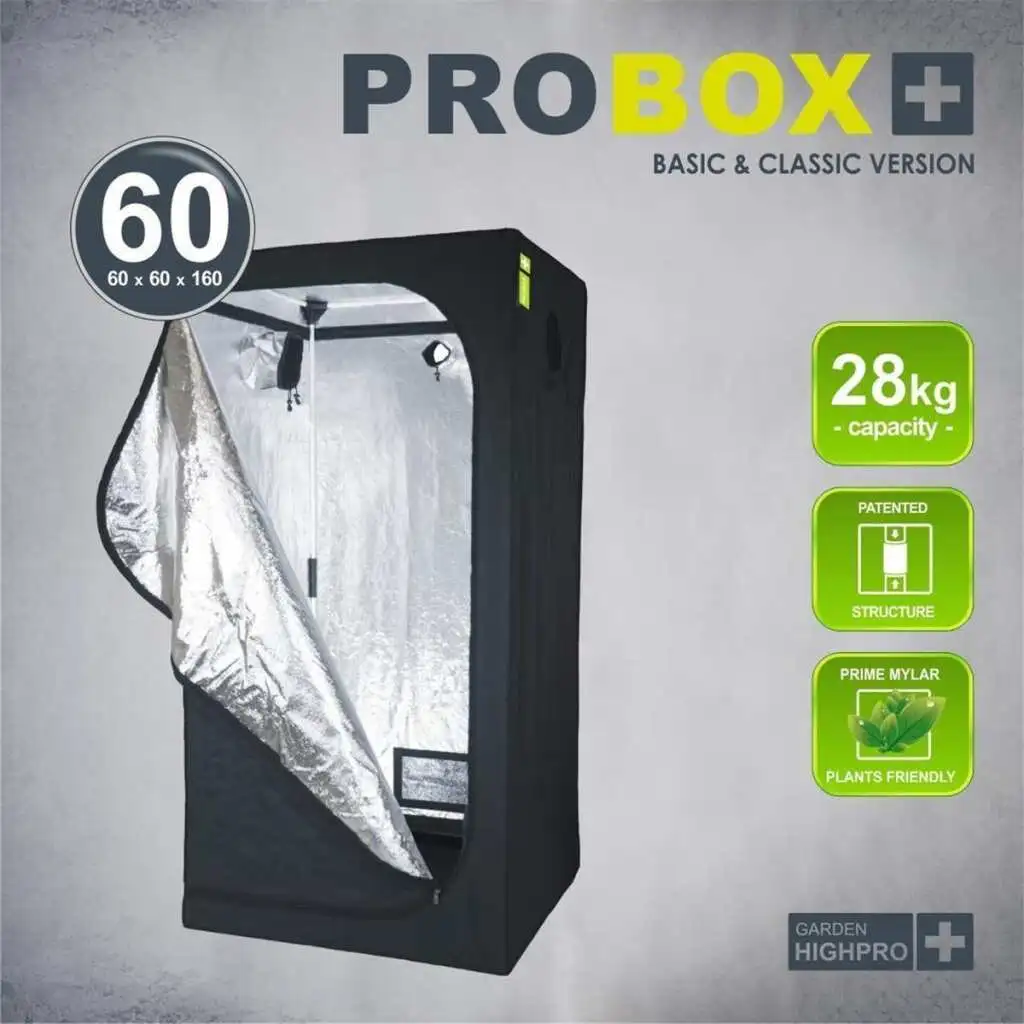 Garden Highpro Growbox Basic 60 60x60x160cm Details 9