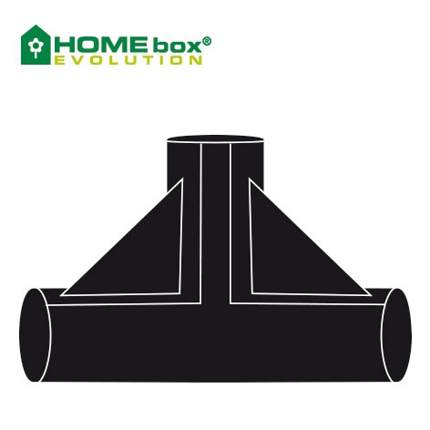 HOMEbox T-Stück Spare Parts 22mm 2Stk