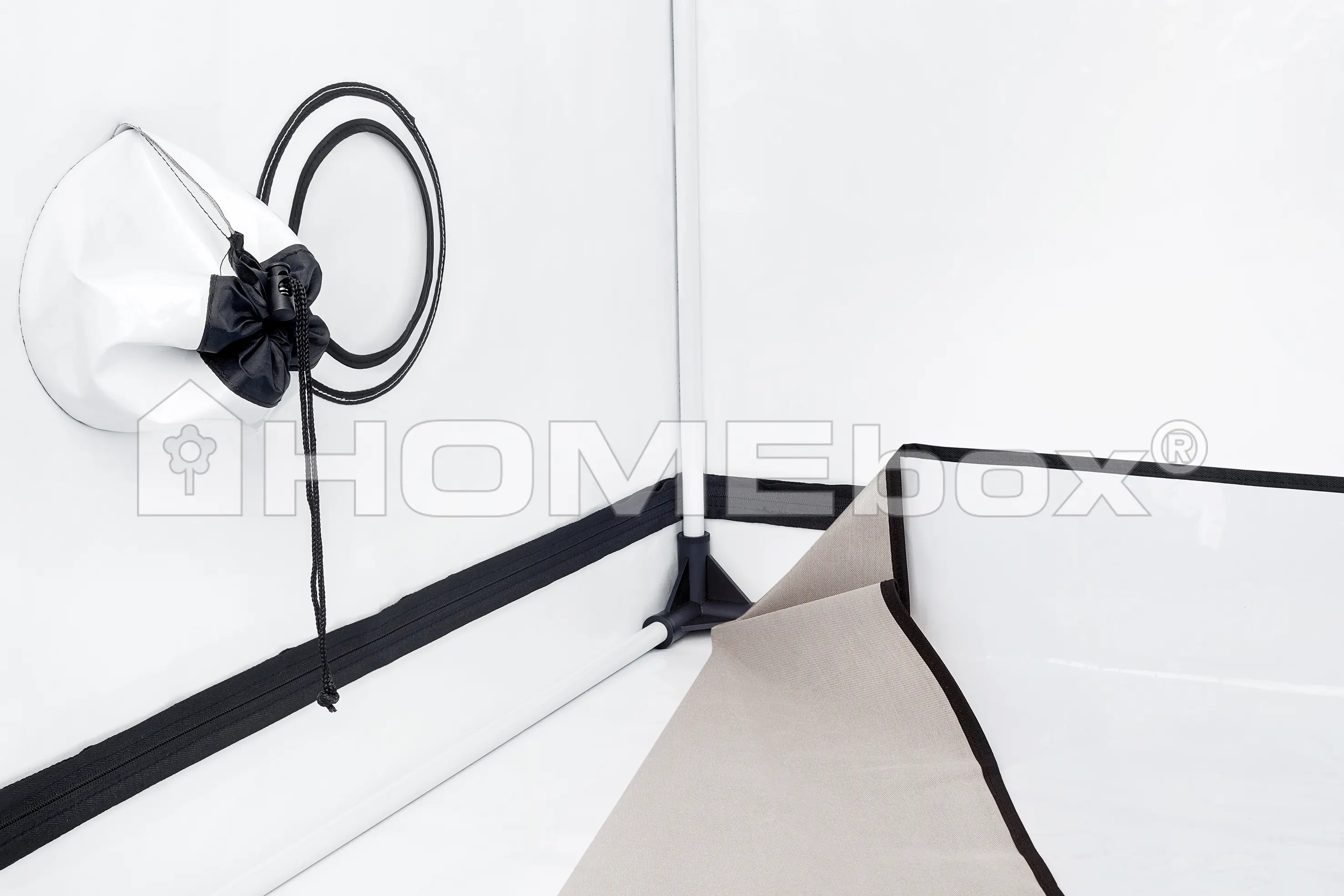 HOMEbox doppelter Boden HOMEbox Ambient Q300+ PAR+ 3x3x2,2m 9qm Details 5