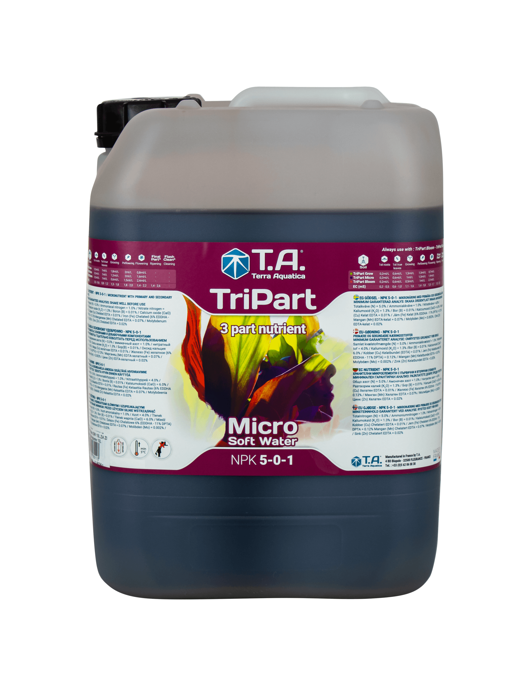 T.A TriPart Micro SoftWater 10L