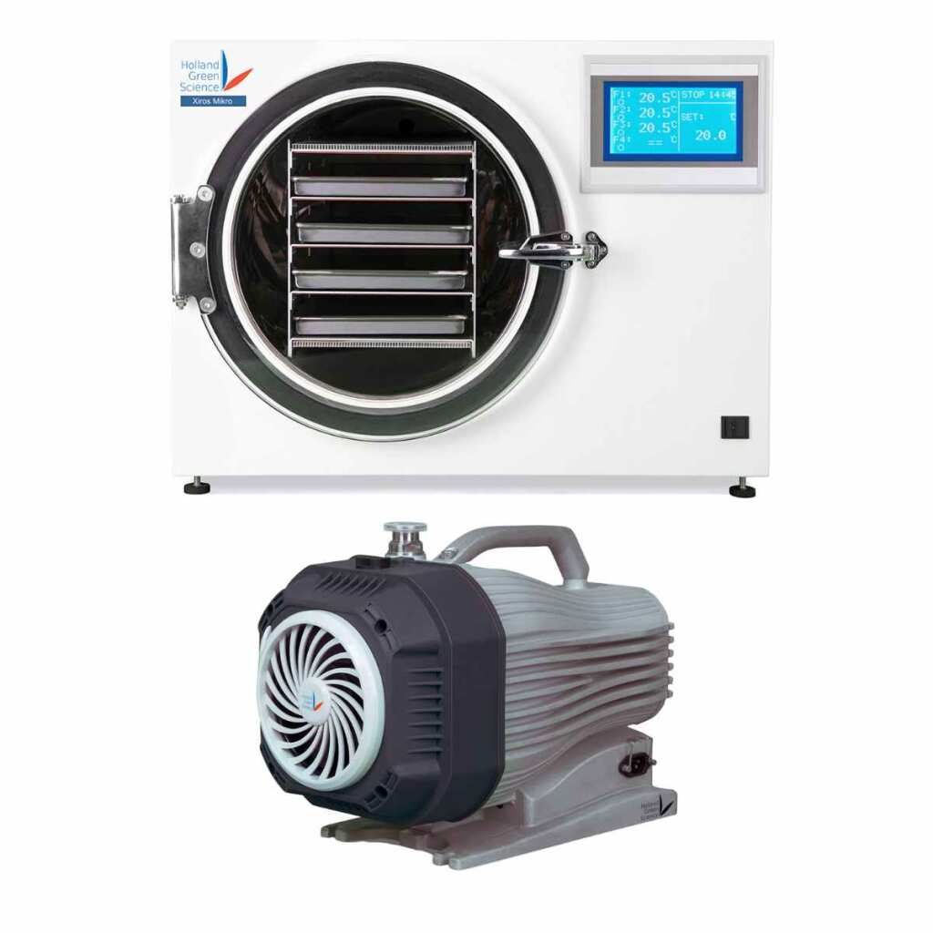 Xiros Mikro und Anemos Vakuum-Gefriertrockner Set