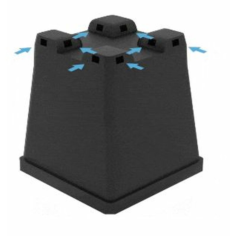 Topf HQ 30x30x31,5cm 18L Boden