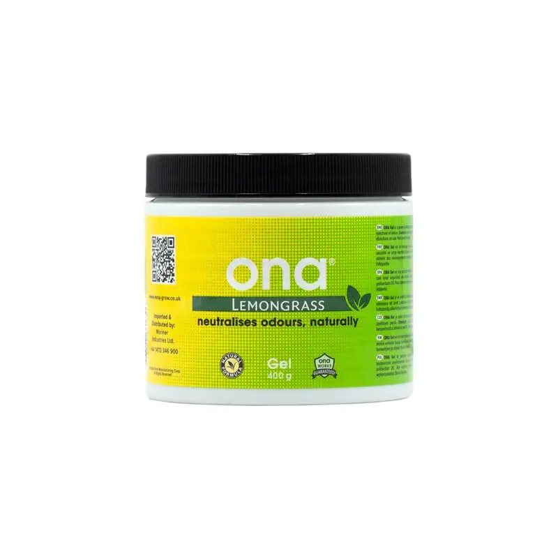 ONA Gel Lemon Grass 428g Glas ONA Gel Lemon Grass 428g Glas