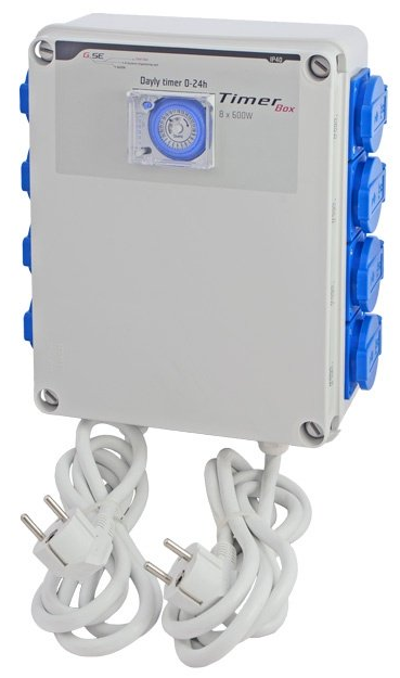 GSE Timer Box II für Entladungslampen 8x600W