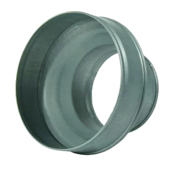 Reduzierstück, Metall, Ø 160 auf 100mm