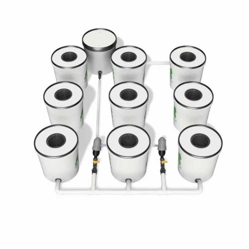 Growrilla RDWC SPRO _ 9-Topfe 19L Details 1