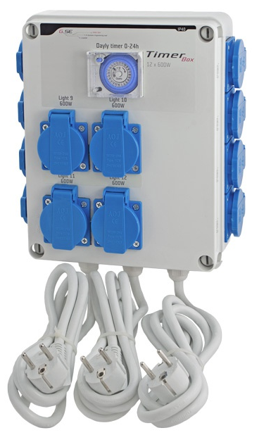 GSE Timer Box II 12x600W