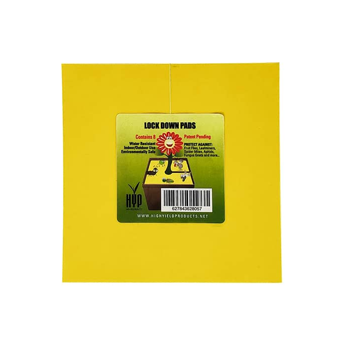 Gelbtafeln Quadratisch 152mm 8 Stck