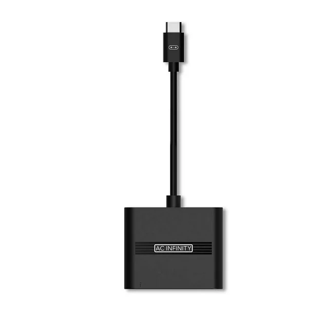 AC Infinity UIS Splitter Hub 4-Port Adapter Dongle für gemeinsame Programmierung