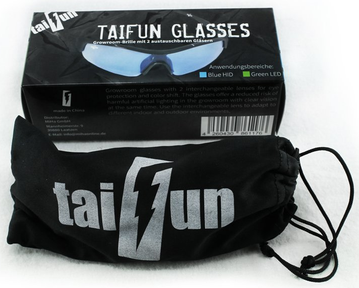 Taifun Growroom-Brille für HPS & LED