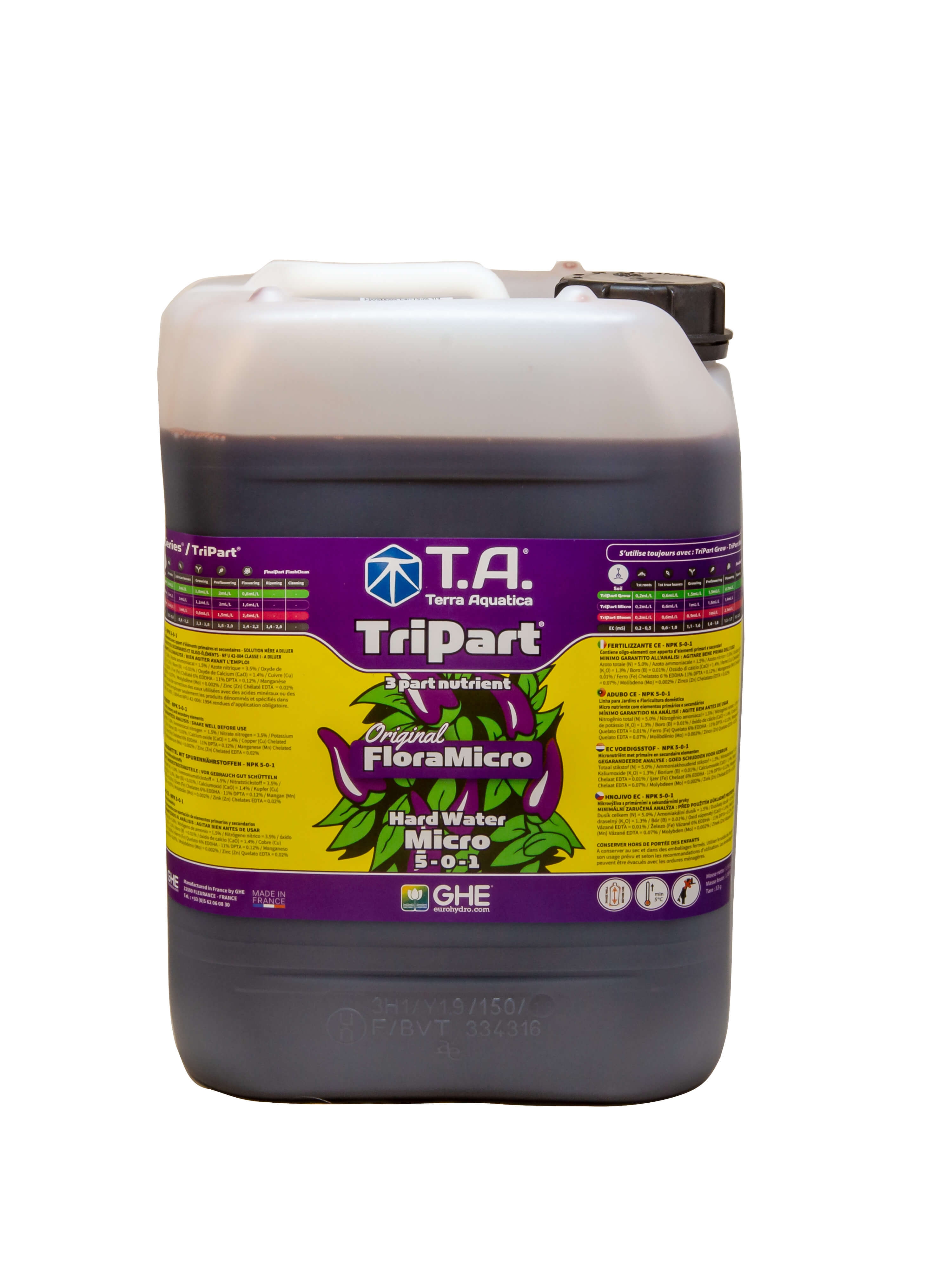 T.A. TriPart Micro HardWater 10L für hartes Wasser