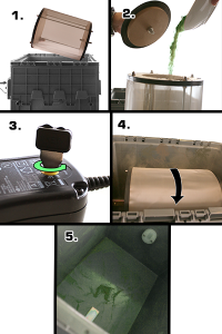 Heisenberg Pollenmaschine mit Netzteil Details 3