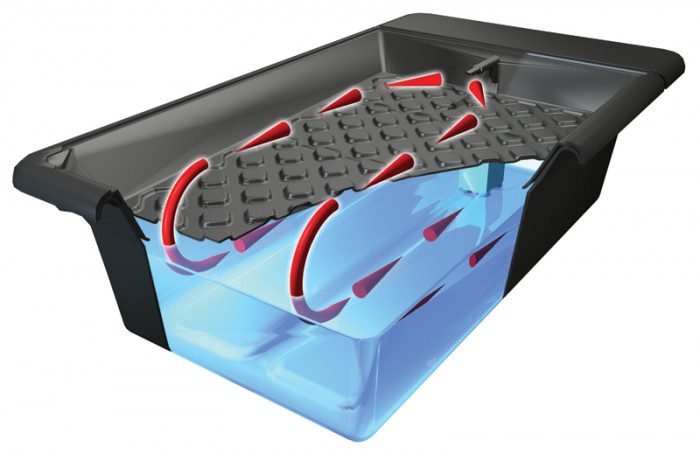 Nutriculture Gro-Tank GT150 NFT System 186x100x20cm Details 1