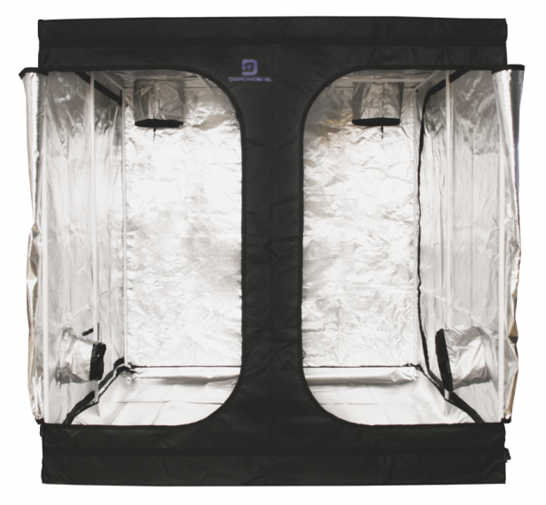 DiamondBox Zimmer-Gewächshaus Silver Line SL200 Details 1