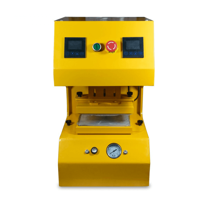 Qnubu Press Auto Lion 20To autom Heißdruckpresse 15x20cm Platten Details 1