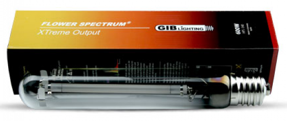 GIB Lighting XTreme Output Flower Spectrum HPS 600W Blüte