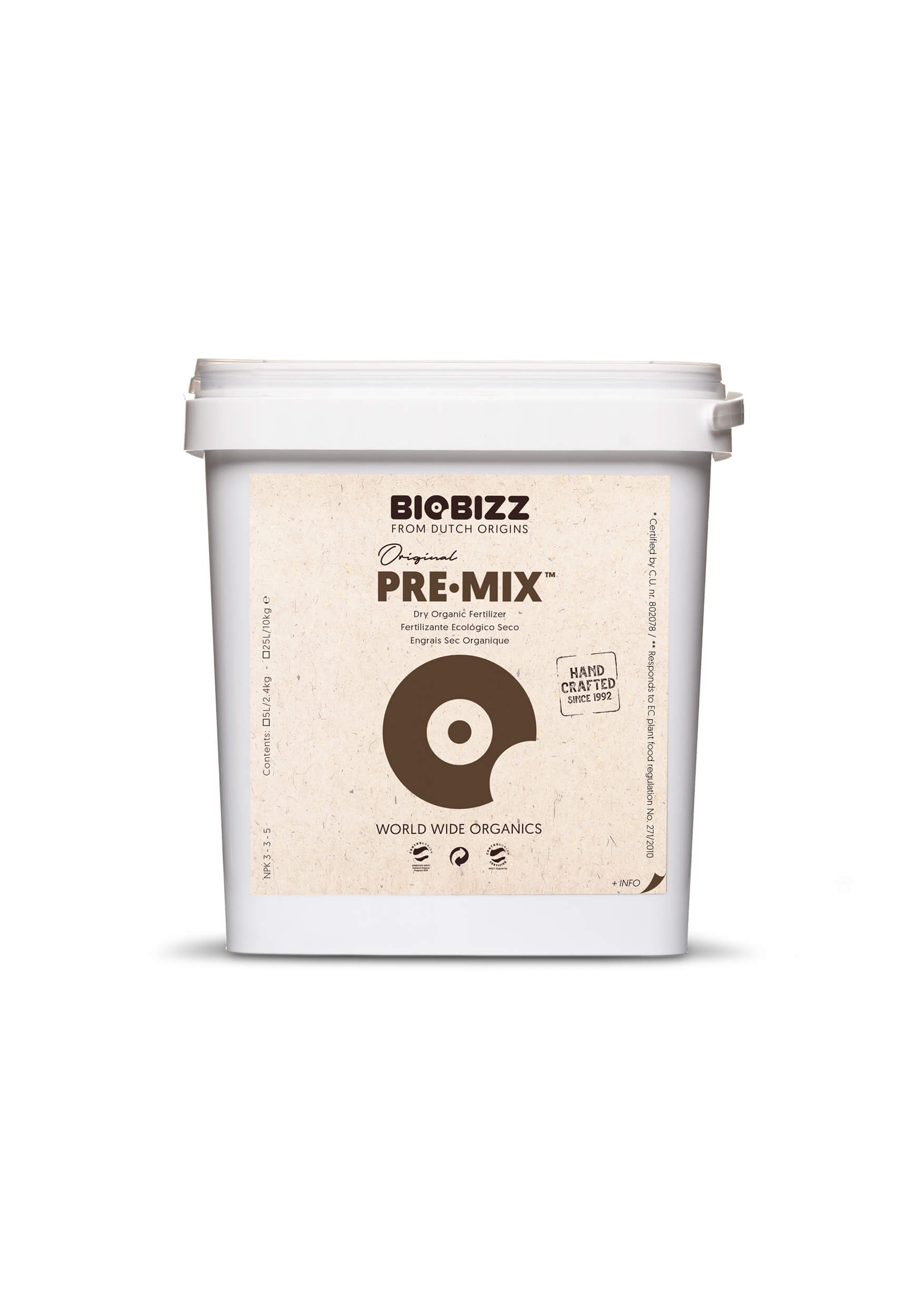 BioBizz PRE MIX biologisches Düngemittel 5L