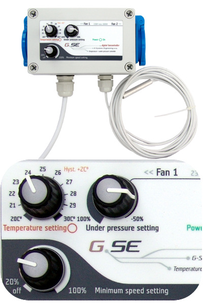 GSE Klima-Regler Temperatur für Zu- & Abluft