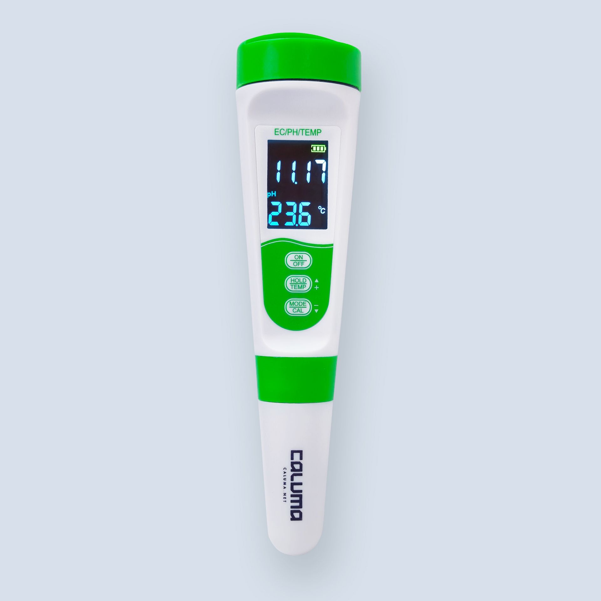 Caluma 3-in-1 pH-EC-Temp Messgerat