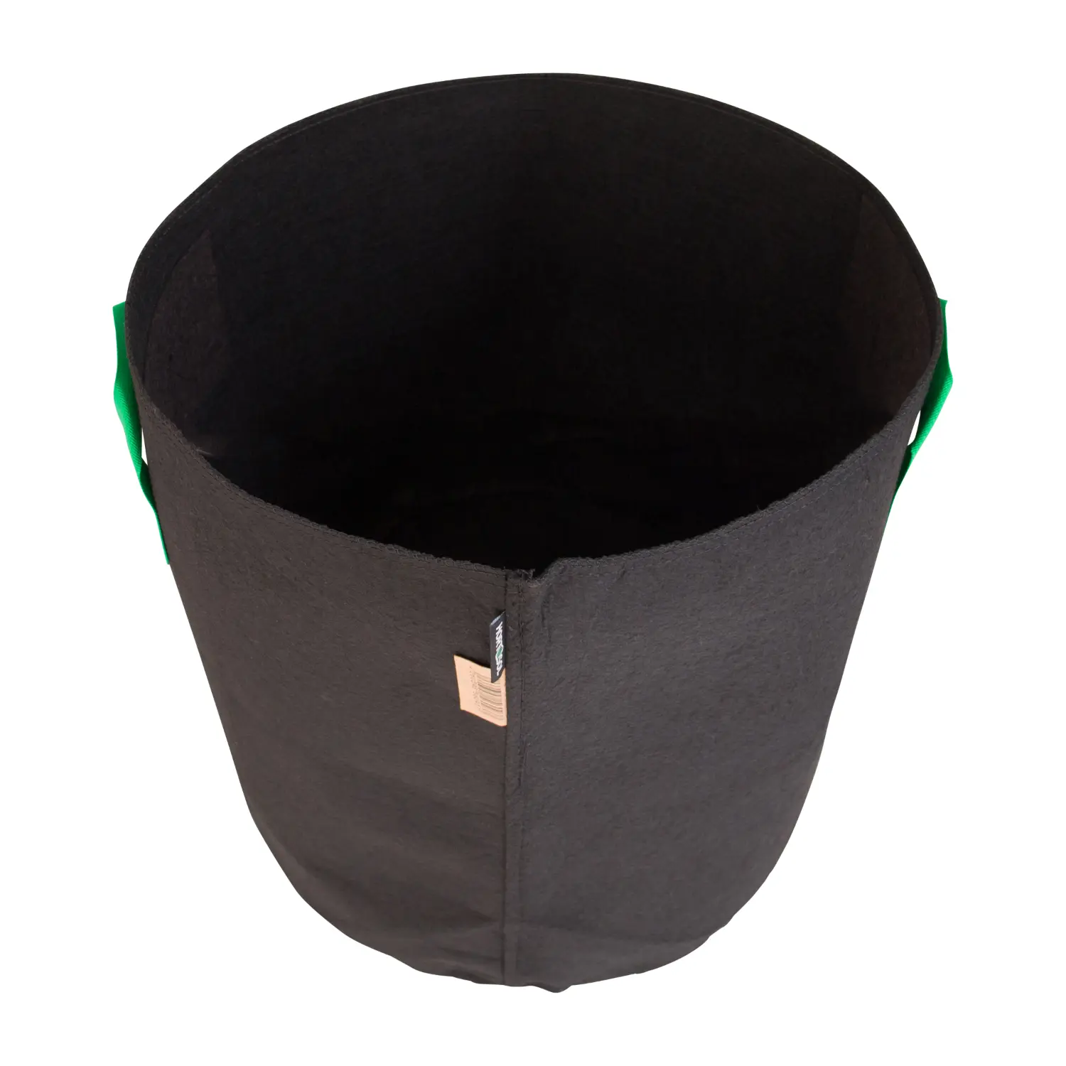 Hortosol Pflanztopf aus Stoff schwarz 38x45cm 50L Details 2
