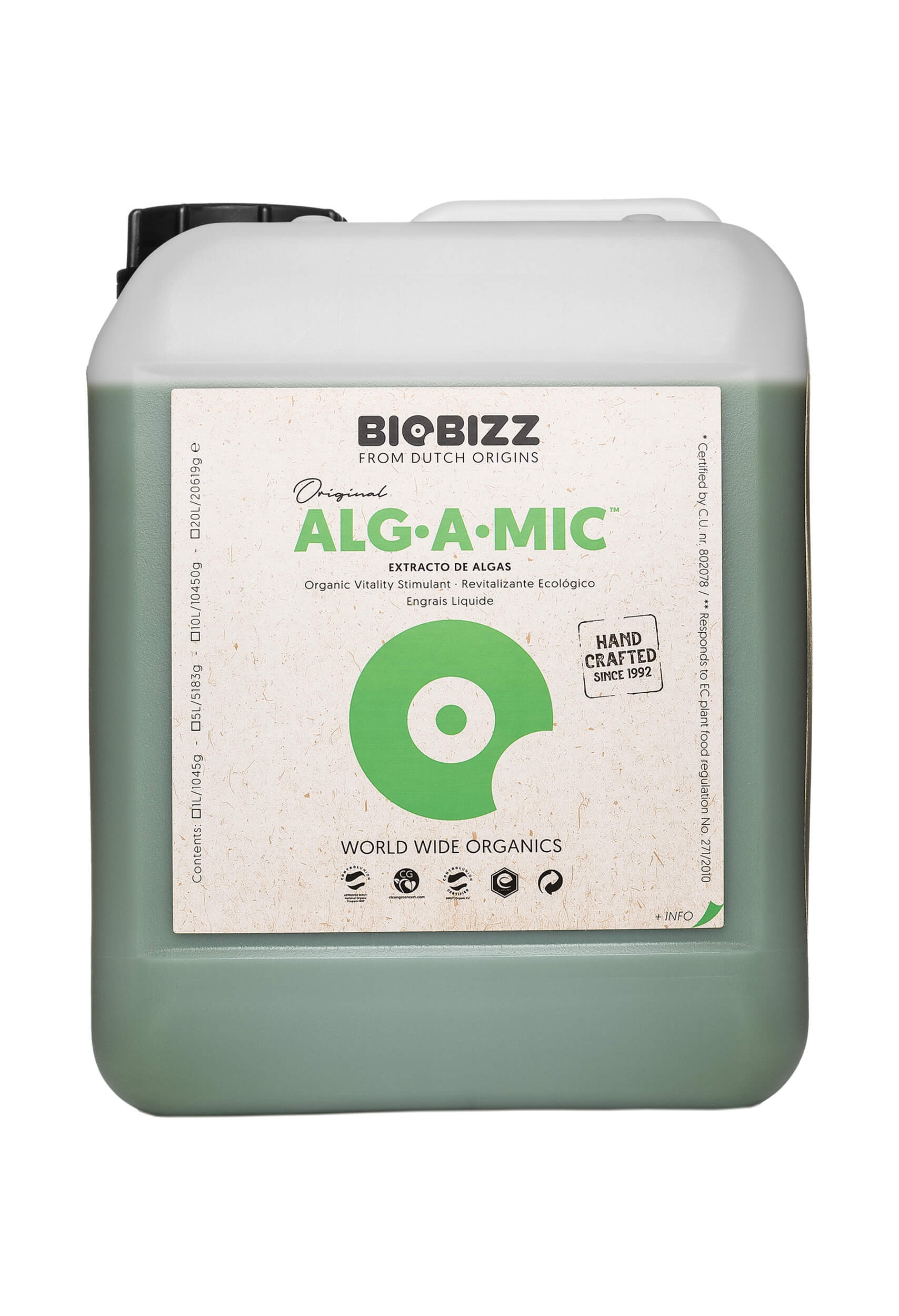 BioBizz ALG-A-MIC Wuchsbeschleuniger 5L