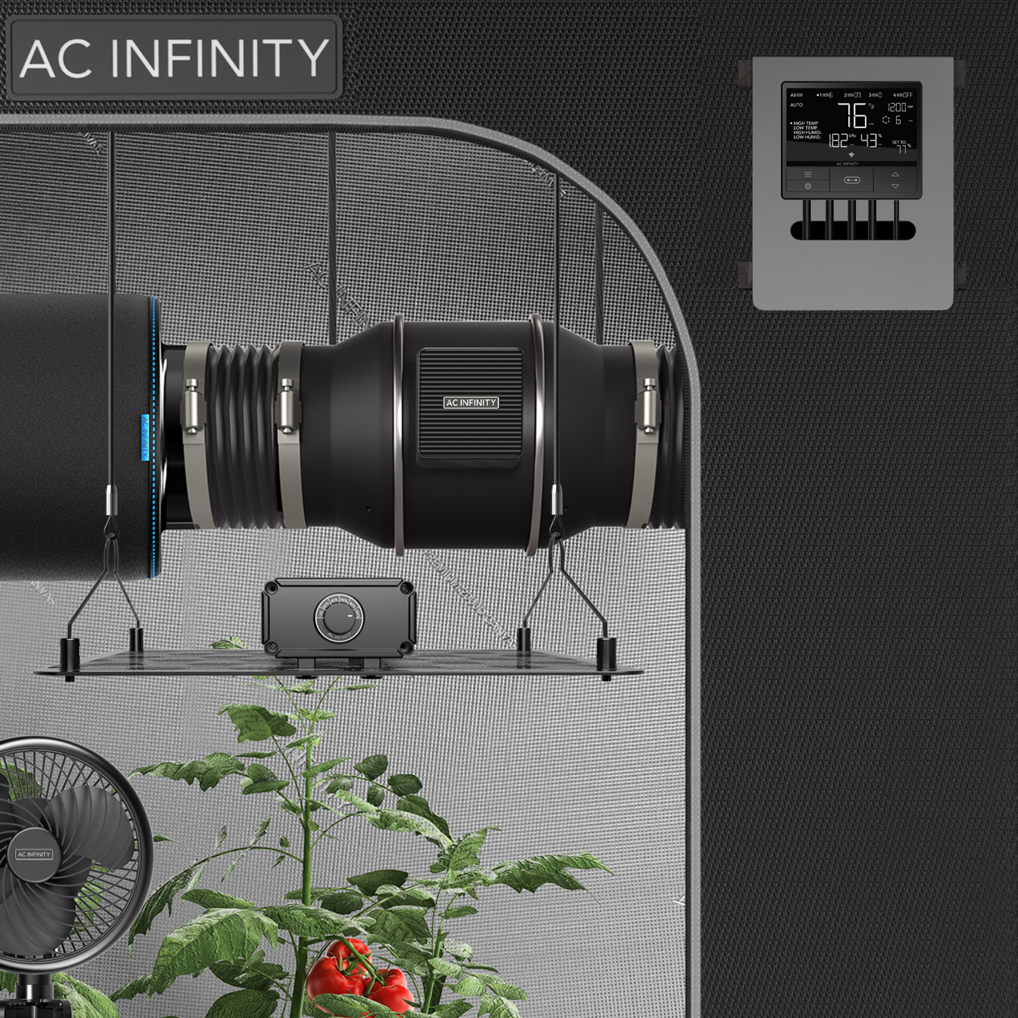 AC Infinity CONTROLLER 69 PRO _ unabhangige Programme fur vier Gerate _ Bluetooth + Wi-Fi Details 6