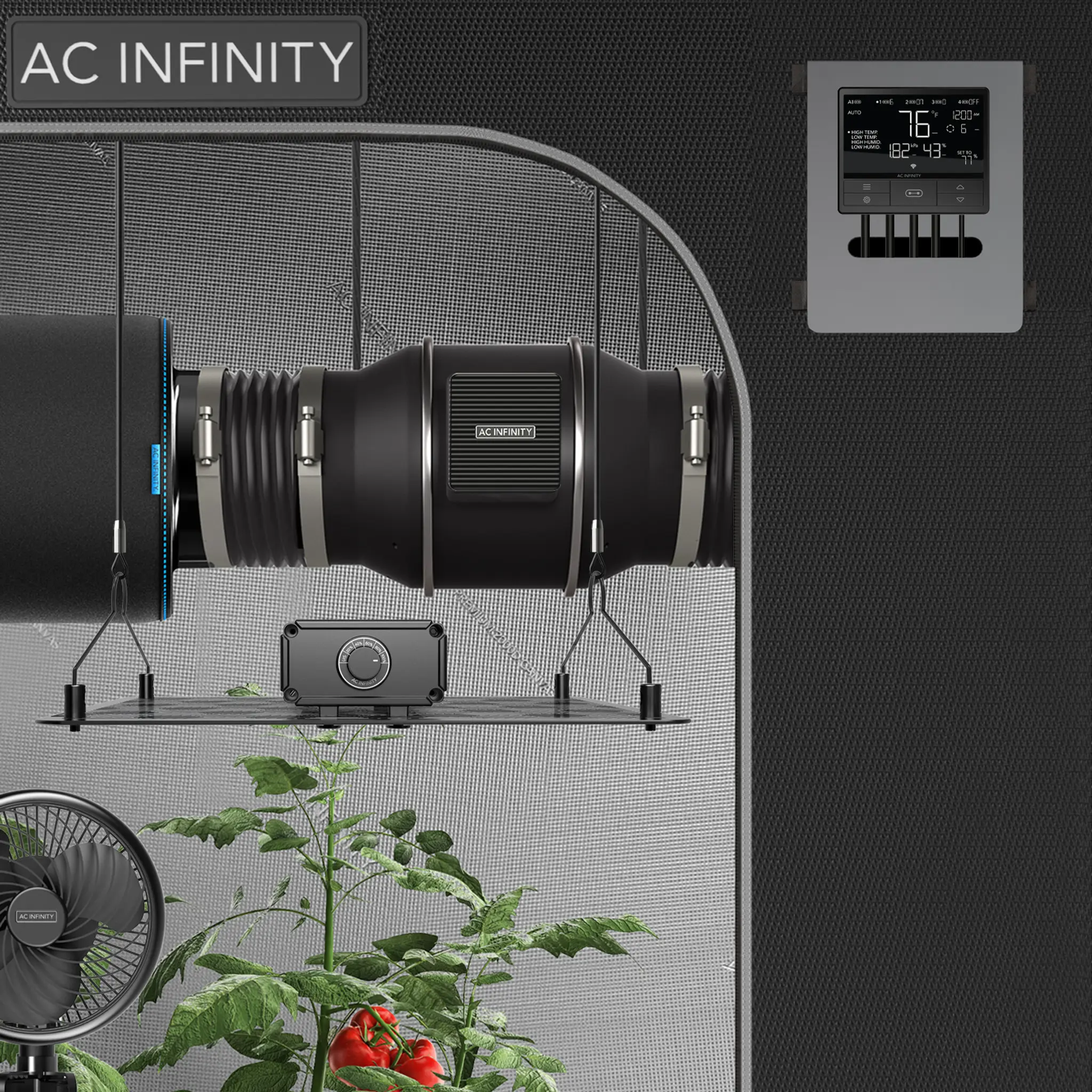 AC Infinity CONTROLLER 69 PRO _ unabhangige Programme fur vier Gerate _ Bluetooth + Wi-Fi Details 6