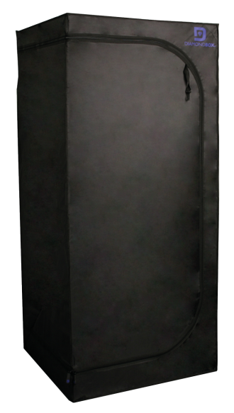 DiamondBox Zimmer-Gewächshaus Silver Line SL80 80x80x180cm Details 2