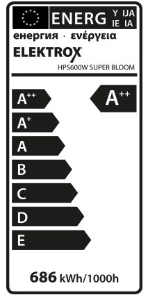 600W Elektrox SUPER BLOOM HPS Blüte Details 2